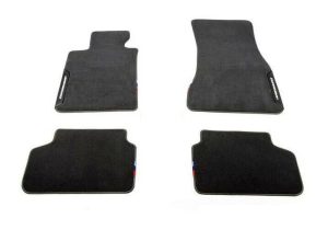 NEW GENUINE BMW 1 SER F40 2 SER F44 M PERFORMANCE FLOOR MATS LHD FRONT AND REAR 51472468486