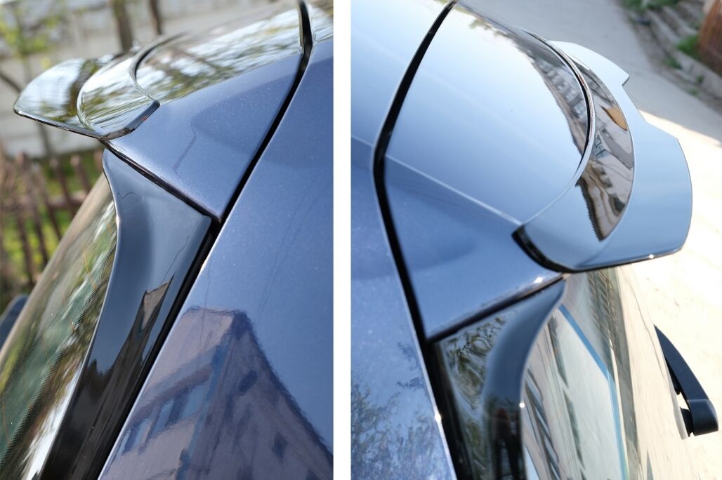 Trunk Rear Window Fin Spoiler suitable for VW Golf 7 & 7.5 (2012-2020) GTI Design Piano Black - Image 10