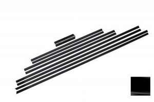 Add On Door Moldings Strips suitable for Mercedes G-Class W463 (1989-2017) Black
