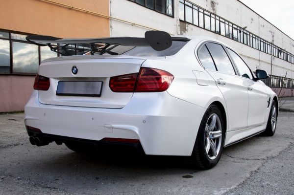 Universal Adjustable Trunk Spoiler Wing GT Design Real Carbon - Image 12