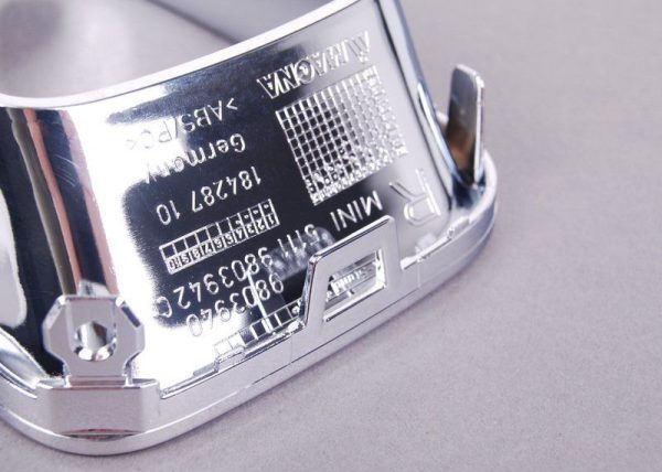 NEW GENUINE MINI R60 R61 FRONT BUMPER AIR BRAKE DUCT FRAME CHROME RIGHT 51119803942 - Image 3