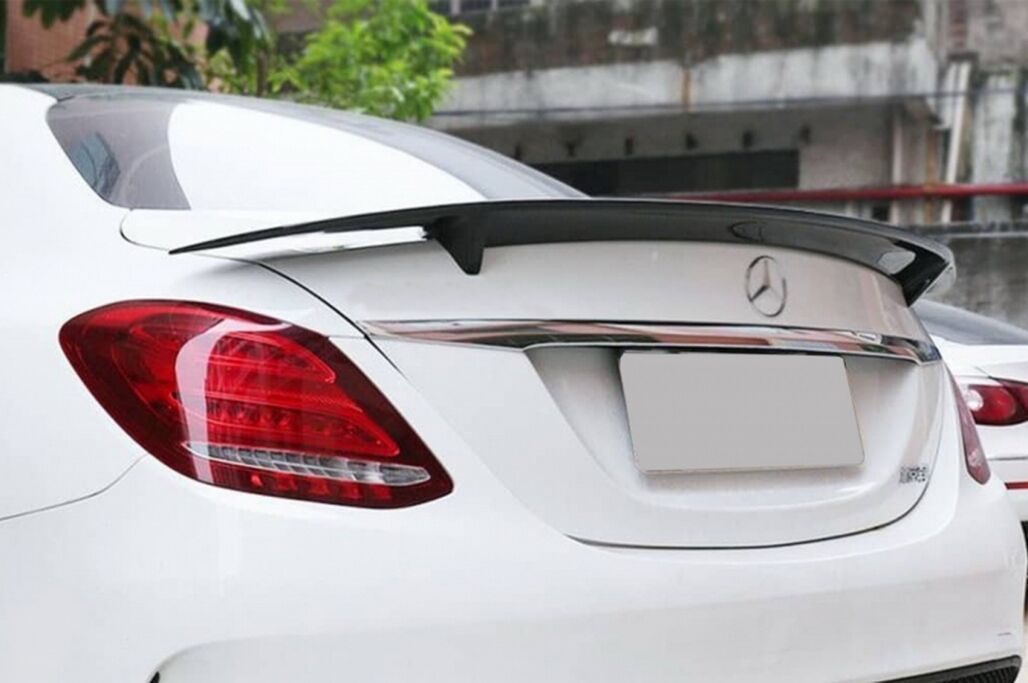 Trunk Spoiler suitable for Mercedes C-Class W205 (2014-2020) GTS-Design Piano Black - Image 12