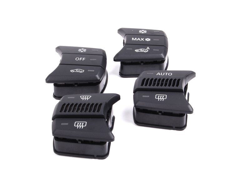 BMW NEW GENUINE 5 E60 E61 6 E64 E63 CLIMATE CONTROL BUTTON FACES 61319250197 - Image 2