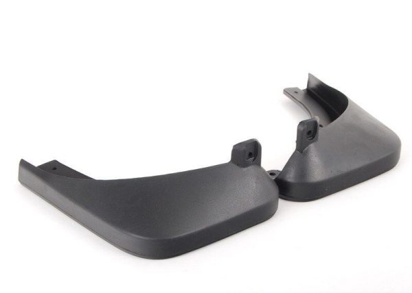 NEW GENUINE AUDI A8 04-10 FRONT MUD FLAPS SPLASH GUARD PAIR 4E0075111 - Image 4
