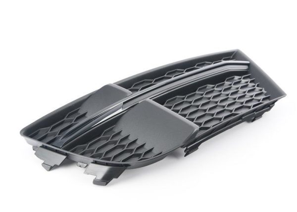 NEW GENUINE AUDI A3 2013-2018 FRONT BUMPER FOG LIGHT COVER GRILL LEFT N/S 8V3807681ABESM - Image 2