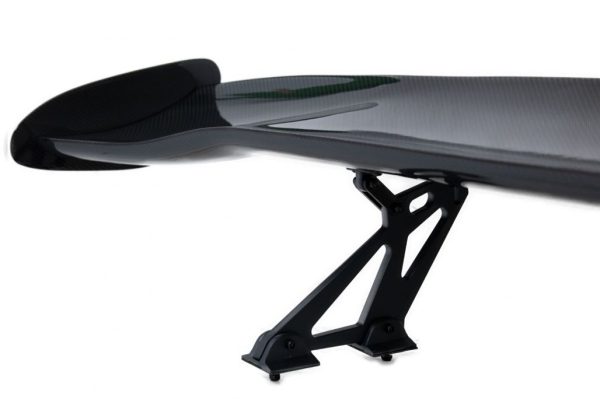 Universal Adjustable Trunk Spoiler Wing GT Design Real Carbon - Image 3
