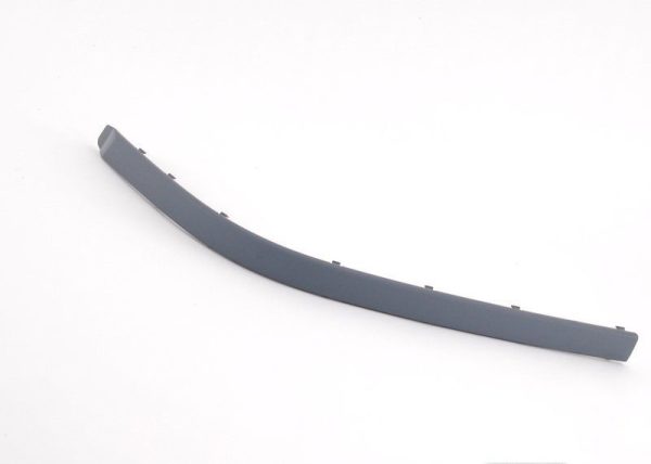 BMW GENUINE 5 E39 SINCE 2000/09 FRONT BUMPER N/S LEFT RUB STRIP MOLDING 51117005957
