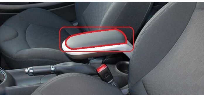 NEW GENUINE MINI COOPER R50 R52 R53 CENTER CONSOLE ARMREST PAD LEATHER 51166954289 - Image 2