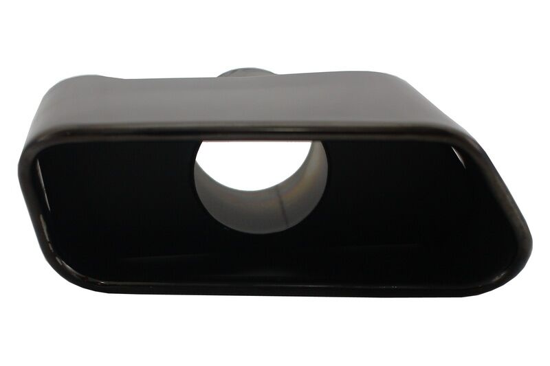 Front Bumper Spoiler Lip with Mirror Covers and Diffuser & Exhaust Muffler Tips Black suitable for BMW 5 Series F10 F11 Sedan Touring (2015-2017) M-Performance Design - Image 18