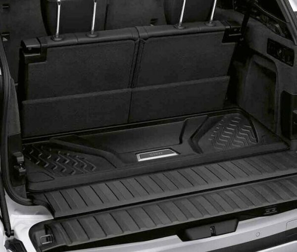 NEW GENUINE BMW X7 TRUNK BOOT FITTED RUBBER LUGGAGE COMPARTMENT MAT SHORT 51472459921 - Image 2