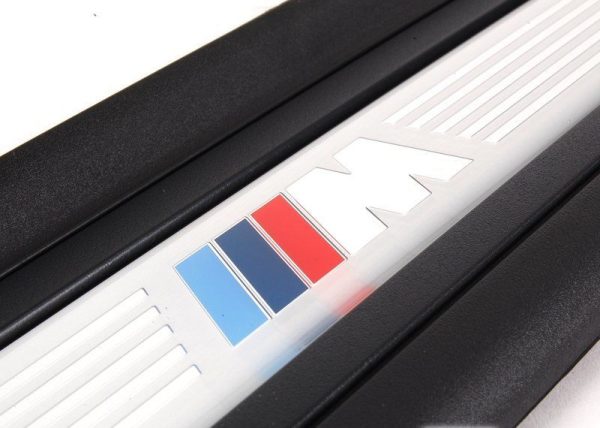 BMW NEW GENUINE 3 E92 E93 06-13 N/S LEFT FRONT DOOR M SPORT SILL STRIP 51478046477 - Image 3