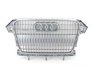 NEW GENUINE AUDI A4 ALLROAD 2010-2016 FRONT BUMPER RADIATOR GRILL PLATINUM GREY 8K0853651S1RR