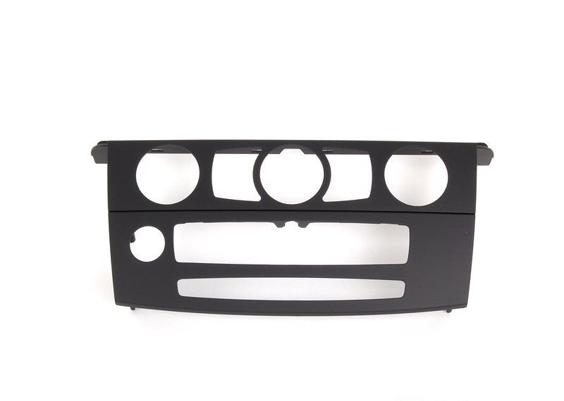 BMW NEW GENUINE 5 SERIES E60 E61 LCI CLIMATE CONTROL COVER BLACK CCC 51456976362 - Image 4