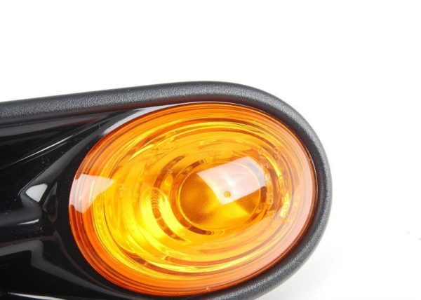 MINI NEW OEM R55 R56 R57 LCI R58 R59 SIDE MARKER SIGNAL AND GRILLE YELLOW LEFT 63137260201 - Image 4