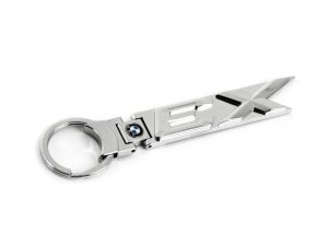 NEW GENUINE BMW X3 COLLECTION METAL KEY RING FOB 80272454658