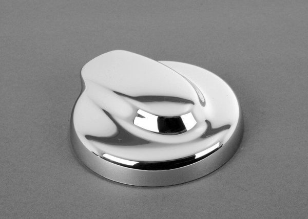 MINI NEW GENUINE CLUBMAN R55 COOPER R56 S JCW GAS CAP COVER CHROME 51177148885 - Image 4