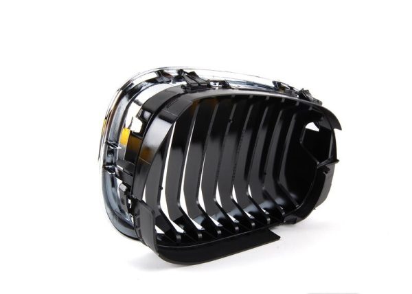 FORNEW GENUINE BMW 3 SERIES E46 FRONT BUMPER KIDNEY GRILLE LEFT CHROME - Image 4