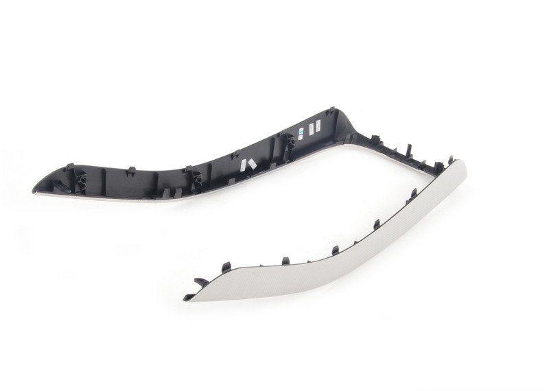 NEW GENUINE AUDI A4 A5 CENTER CONSOLE ALUMINIUM TRIGON COVER FRAME TRIM 8K0863305SAR8 - Image 3