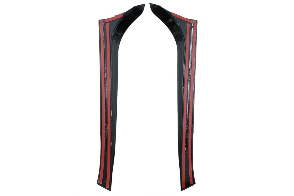 Trunk Rear Window Fin Spoiler suitable for VW Polo AW MK6 (2018-up) Piano Black - Image 5