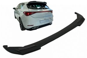 Rear Bumper Spoiler Splitter suitable for Seat Leon Mk4 FR (2020-up) Piano Black