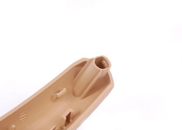 BMW NEW GENUINE E70 FRONT INTERIOR DOOR PULL TRIM BEIGE SENSATEC RIGHT O/S LHD 51416970152 - Image 4