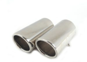 NEW GENUINE VW CC 09-16 TIGUAN 12-16 EXHAUST TAIL PIPES TIPS CHROME 3C8071910