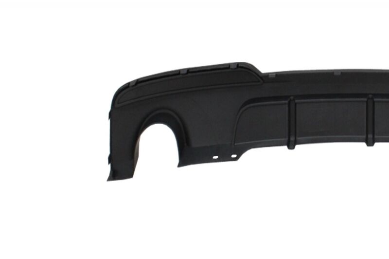 Front Bumper Spoiler Lip with Mirror Covers and Diffuser Double Outlet Single Exhaust suitable for BMW 5 Series F10 F11 Sedan Touring (2015-2017) M-Performance Piano Black - Image 16