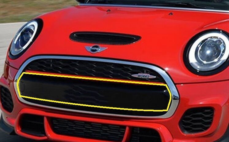 MINI NEW GENUINE F55 F56 F57 JCW FRONT BUMPER WITH PDC COVER BLACK 51117379434 - Image 2