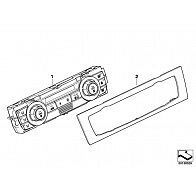 BMW 3 SERIES E90 E91 E92 E93 NEW GENUINE HVAC CAPS CLIMATE CONTROL 64119344143 - Image 2