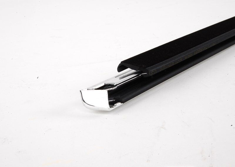 BMW NEW GENUINE 5 SERIES E60 SEDAN REAR DOOR EXTERIOR CHANNEL COVER CHROME LEFT 51227057493 - Image 5