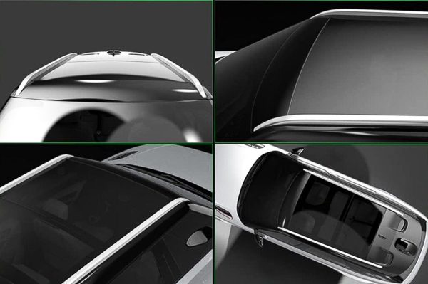 Roof Rails suitable for Land Range Rover Velar SUV L560 (2017-up) Aluminium - Image 7