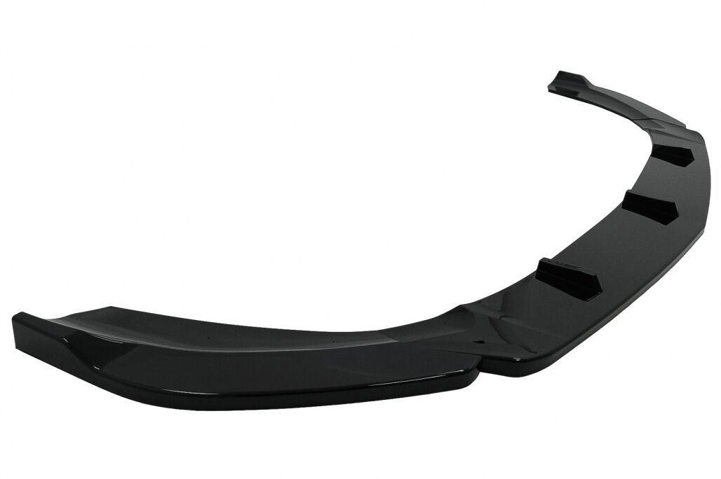 Front Bumper Spoiler Lip suitable for Mercedes A-Class W177 V177 Sport-Line / A35 (2018-Up) Piano Black - Image 5