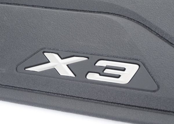 NEW GENUINE BMW X3 FRONT FLOORMATS ALL WEATHER BLACK RUBBER LHD 51472450511 - Image 4