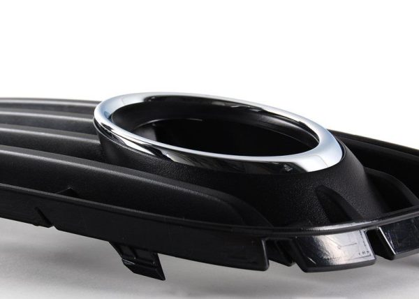 NEW GENUINE AUDI TT S-LINE 07-10 FRONT BUMPER O/S RIGHT + N/S LEFT FOG GRILL SET 8J0807682F01C + 8J0807681F01C - Image 8