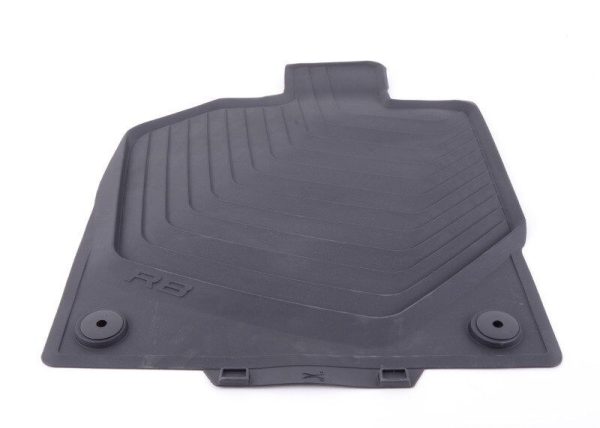 NEW GENUINE AUDI R8 SPYDER 2016- FRONT BLACK RUBBER ALL WEATHER FLOOR MATS LHD 4S1061221041 - Image 4