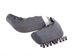 NEW GENUINE AUDI A4 ALLROAD 2010-2016 REAR MUD FLAPS SPLASH GUARDS SET 8K9075101