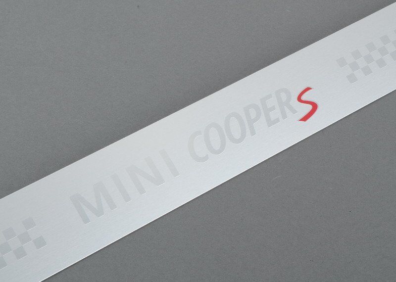 MINI NEW GENUINE CLUBMAN R55 S DOOR ENTRY SILL STRIP TRIM RIGHT O/S 51477406650 - Image 4