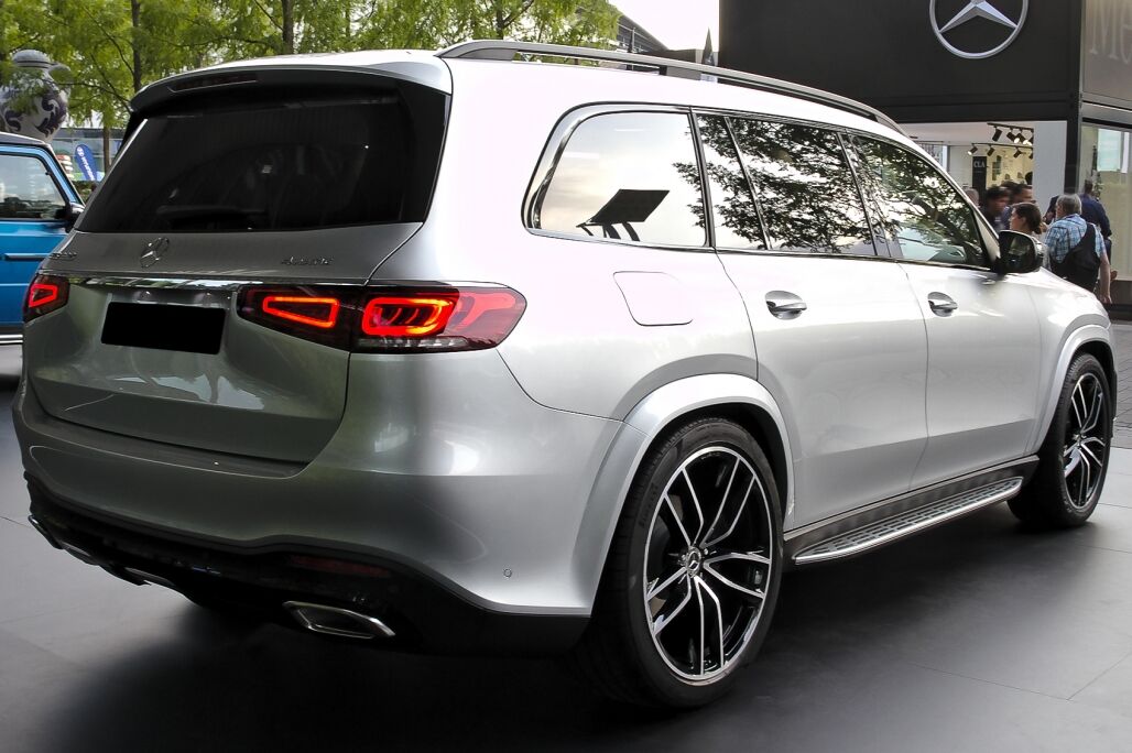 Running Boards Side Steps suitable for Mercedes GLS SUV X167 (2020-up) with LED Courtesy Light - Image 11