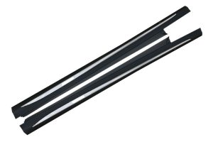 Side Skirts suitable for Mercedes C-Class W205 S205 (2014-2020) Sport C63 Design Chrome