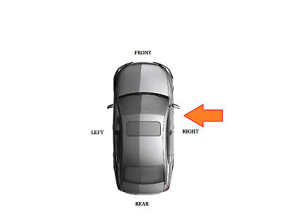 NEW GENUINE MERCEDES MB C CLASS W203 COUPE FRONT INTERIOR DOOR HANDLE RIGHT O/S A20381002549116 - Image 3