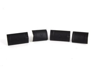 BMW NEW GENUINE 5 E60 SALOON 03-10 REAR SEAT BLACK ISOFIX COVER SET 52207135818