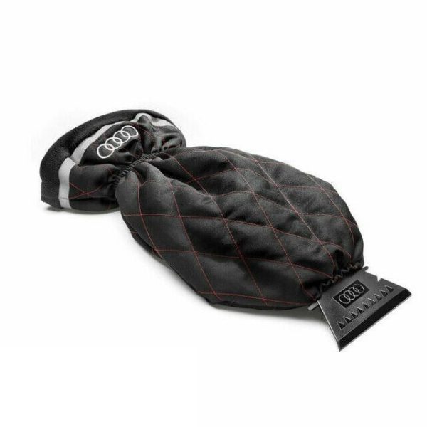 NEW GENUINE AUDI ICE SCRAPER WITH BLACK GLOVE 80A096010D