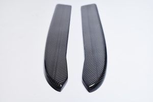 For 3 E92 E93 M Sport Rear bumper Side Splitters flaps CARBON