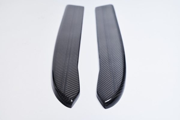 For 3 E92 E93 M Sport Rear bumper Side Splitters flaps CARBON