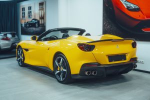 CARBON Performance Aero trunk Spoiler boot extension for Ferrari Portofino