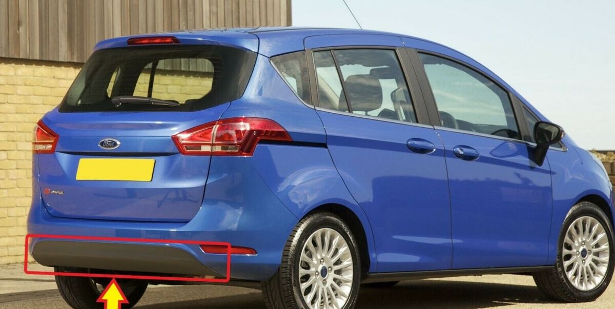 NEW GENUINE FORD B-MAX 2012- REAR BUMPER LOWER DIFFUSER COVER PANEL 1846612 - Image 5
