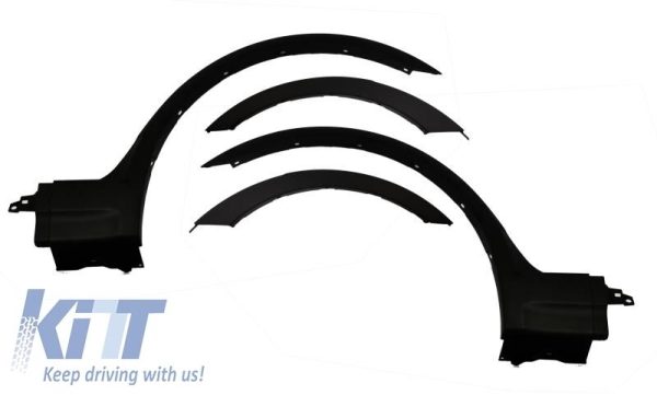 Wheel Arches Fender Flares suitable for BMW X3 E83 LCI (2006-2010) with Running Boards Side Steps - Image 2