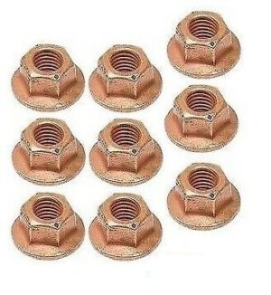 BMW NEW GENUINE E36 E90 E60 F10 F25 EXHAUST MANIFOLD NUT HEX M7 SET OF 9 11721437202