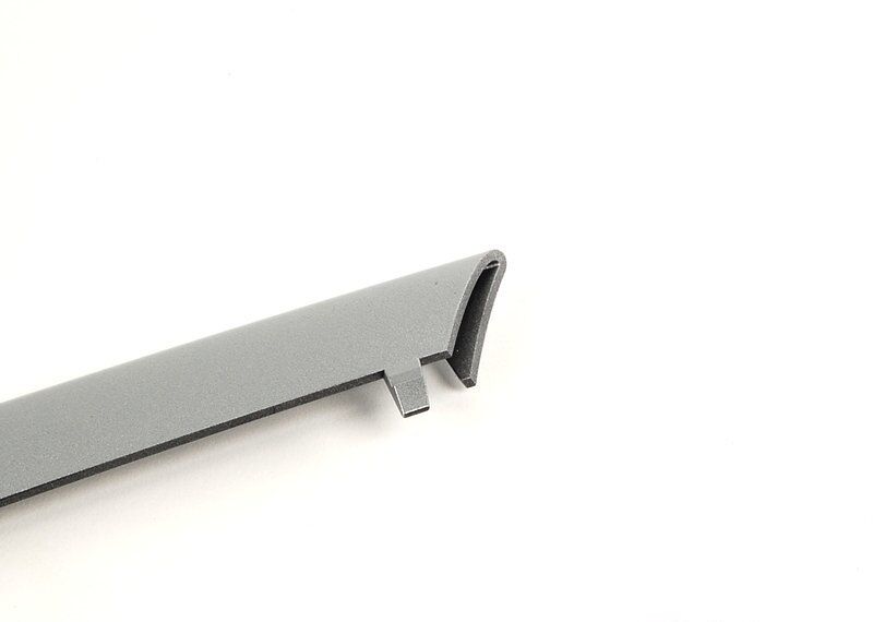 BMW NEW GENUINE 3 SERIES E90 E91 FRONT BUMPER WHITE ALUMINUM TRIM LEFT N/S SIDE 51117181357 - Image 2