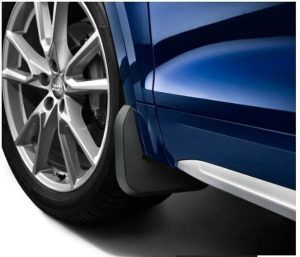 NEW GENUINE AUDI A7 2019- S-LINE FRONT MUD FLAPS SPLASH GUARDS SET 4K8075116